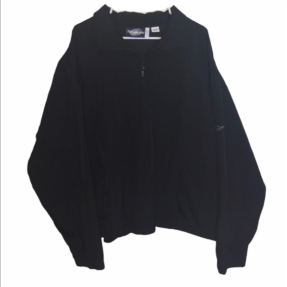 Reebok Black Windbreaker
